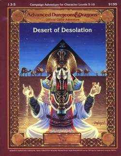 Aventura - Deserto da Desolação (capa)